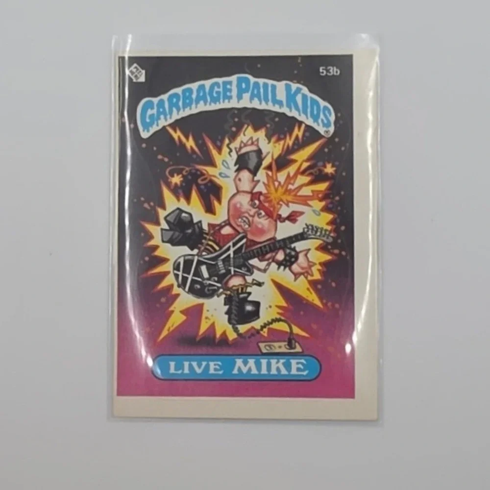 Topps Garbage Pail Kids OS2 Live Mike Pink Good 53b